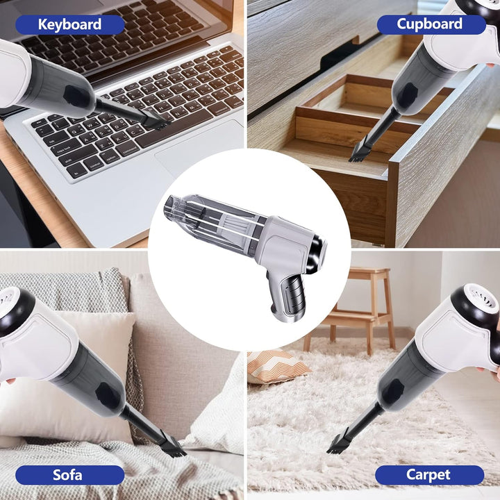 Lisslune | High-Power Wireless Handheld Vacuum for Car and Home