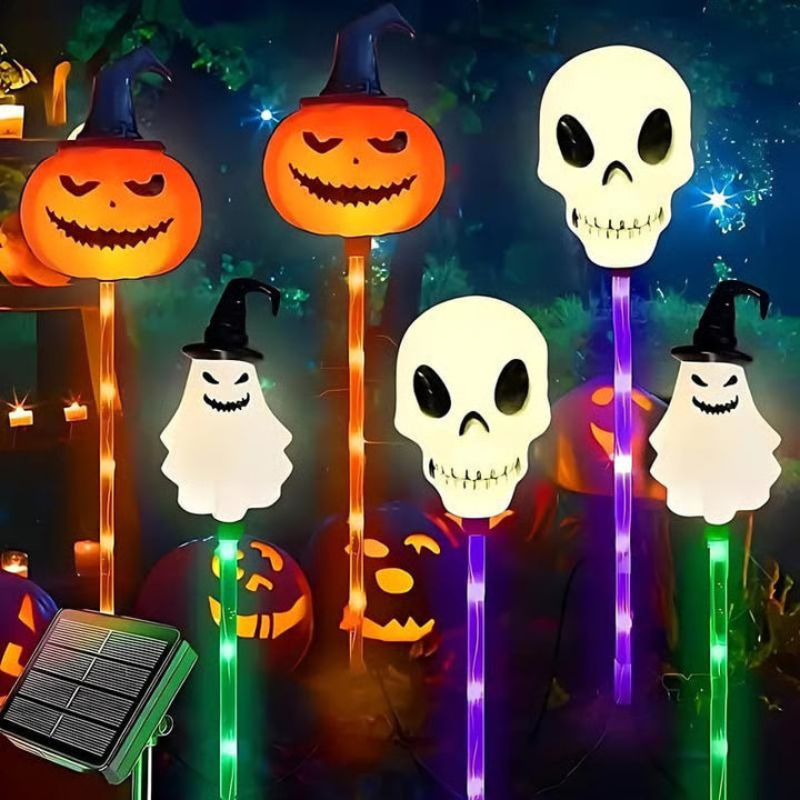 Lisslune | 6 in 1 Halloween Solar Garden Lights
