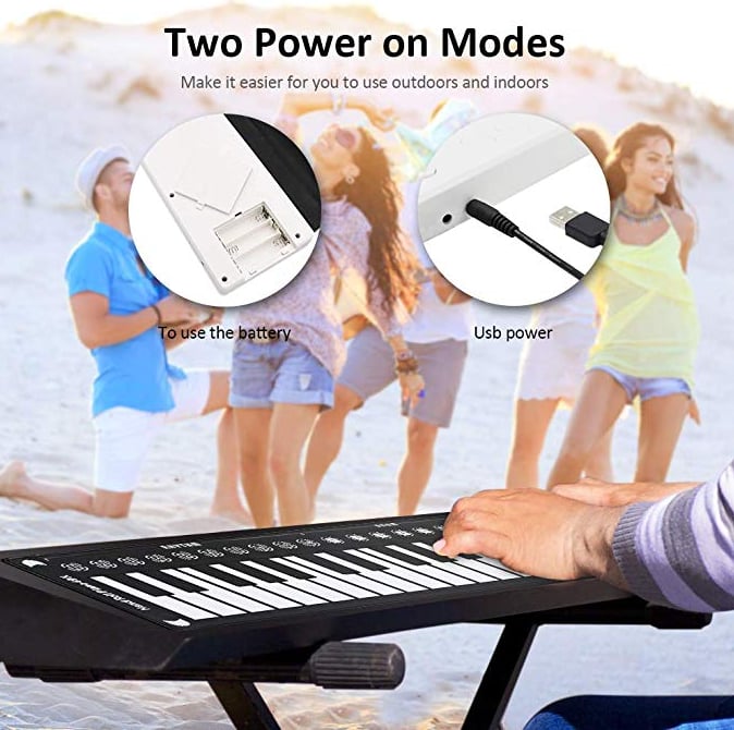 Lisslune |  Hand Roll Portable Piano