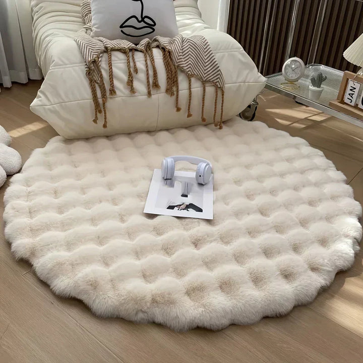 Lisslune | EmberCircle - Warm and elegant round rug