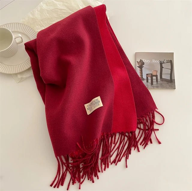 Lisslune | Meriva Soft Warm Wool Scarf for Men and Women