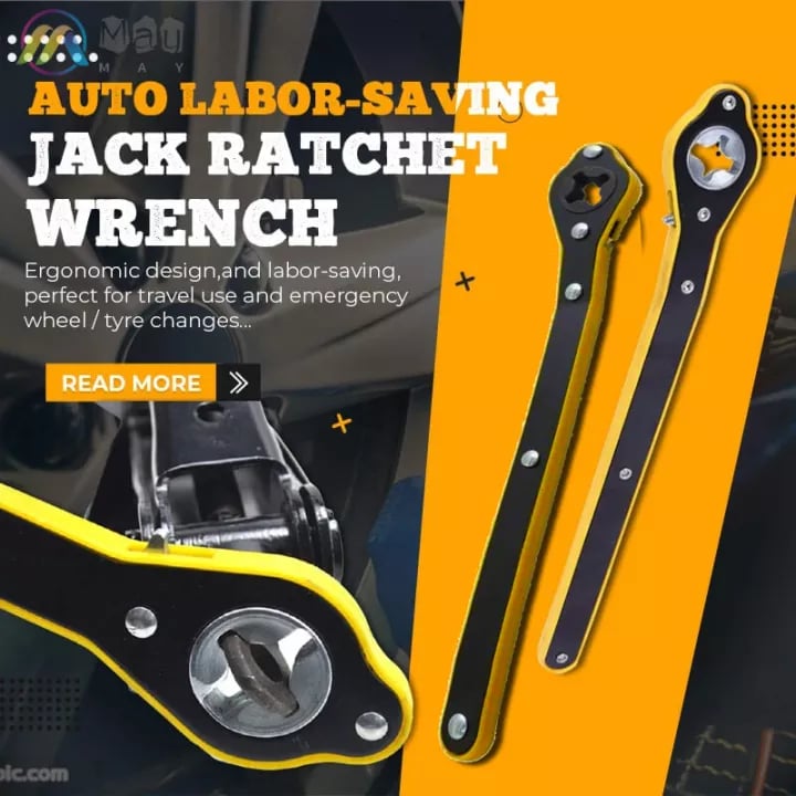 Lisslune | Auto Labor-saving Jack Ratchet Wrench