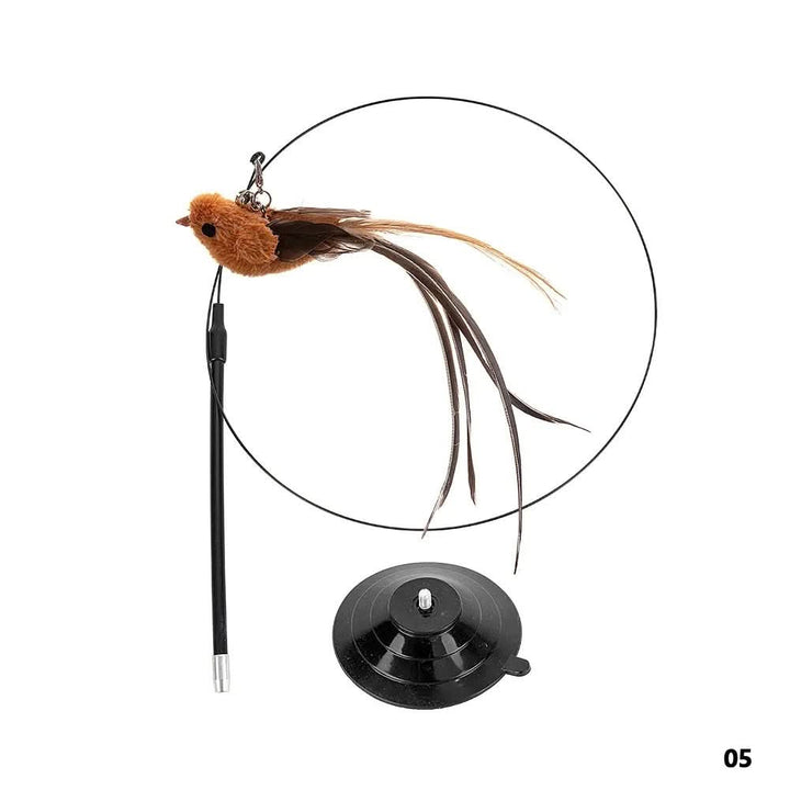 Lisslune | FLATTERN FREUND – Interactive cat toy with fluttering wings for natural hunting fun