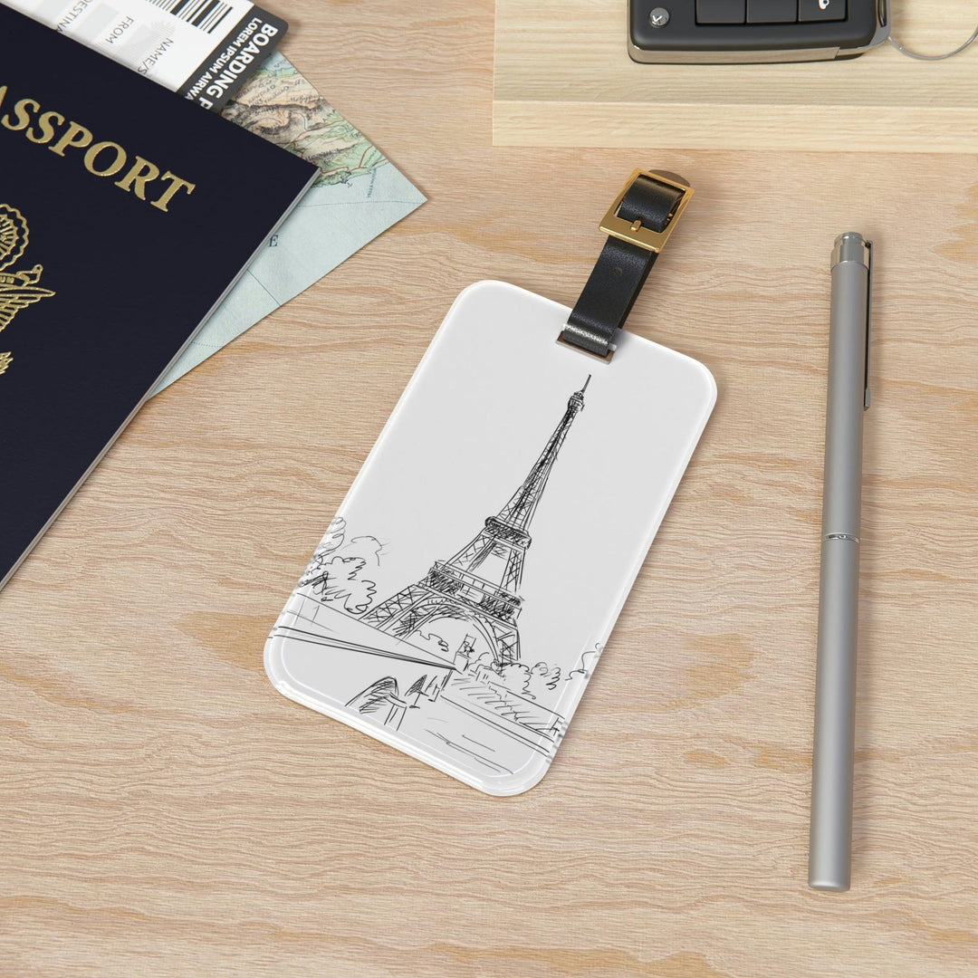Lisslune | Personalized Luxury Acrylic Luggage Tags: Jetsetter's Choice Collection