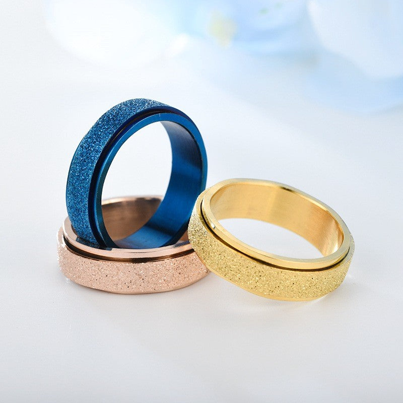 Lisslune | Rotating anxiety rings relieve stress for women and men