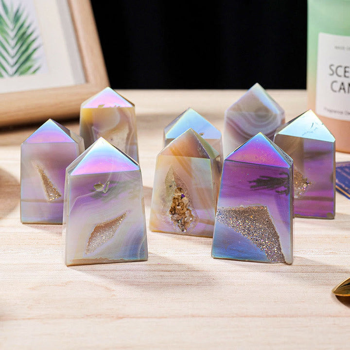 Lisslune | Frendorf Angel Aura Quartz Crystal Sticks Gemstone Decor