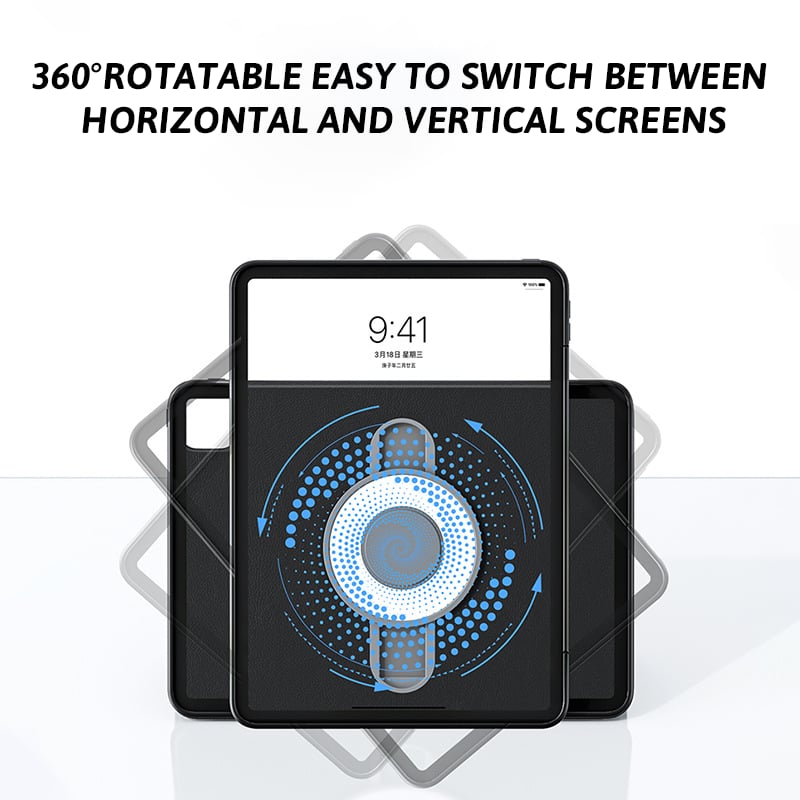 Lisslune | 360° Rotatable Slide Tablet Case