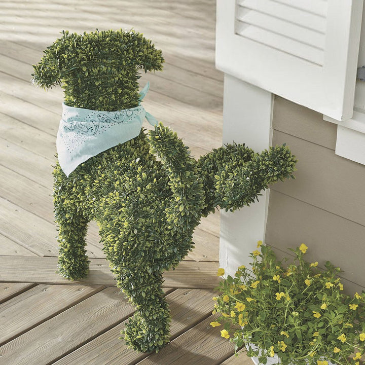 Lisslune | Decorative Peeing Dog Topiary