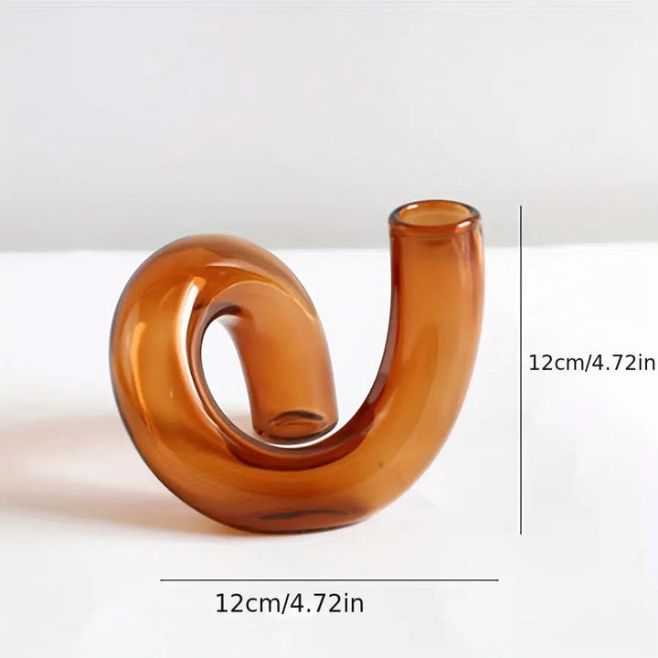 Lisslune | TimelessGlow - Pedestal Glass Vase