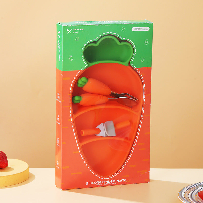 Lisslune | Toddler Plate with Suction Cup