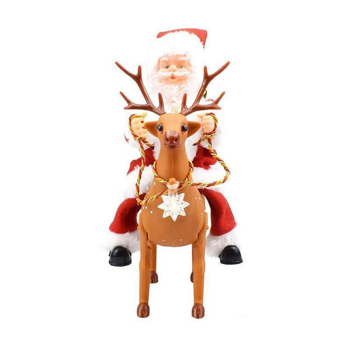 Lisslune | Beautiful Santa Climbing Chimney Pleasant Gift Toy