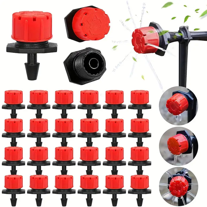 Lisslune | Adjustable Drip Nozzle – Spray Nozzle for Garden Irrigation Systems