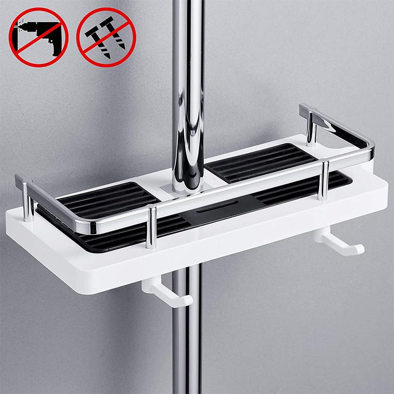 Lisslune | Shower rod storage shelf