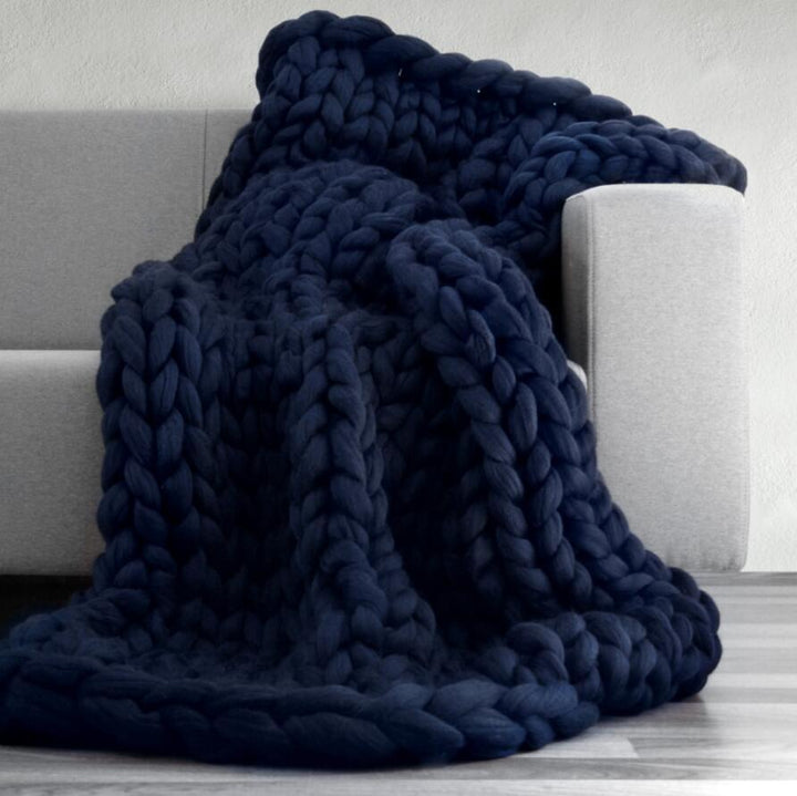 Lisslune | Chunky Knit Blanket