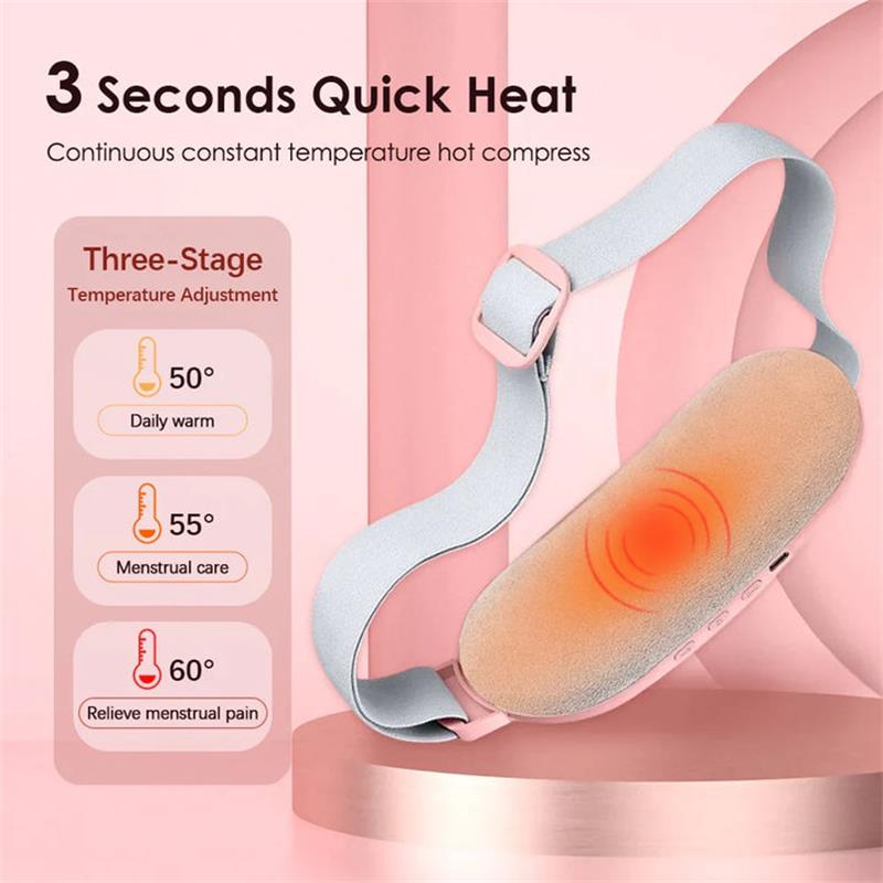 Lisslune | Heat&Massage Therapy Pad - (Period Cramps & Any Pains)