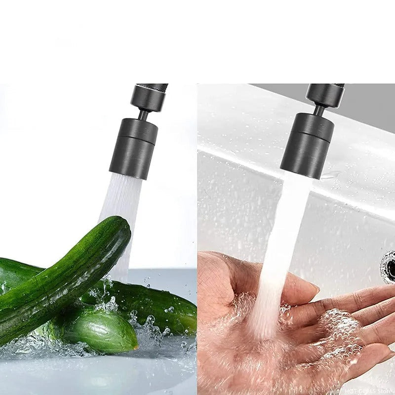 Lisslune | FlexSpray 360° Rotatable Faucet Spray Head with Adjustable Water Flow