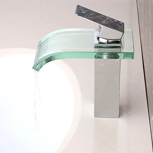 Lisslune | StreamFlow - Elegant faucet with waterfall for luxurious bathrooms