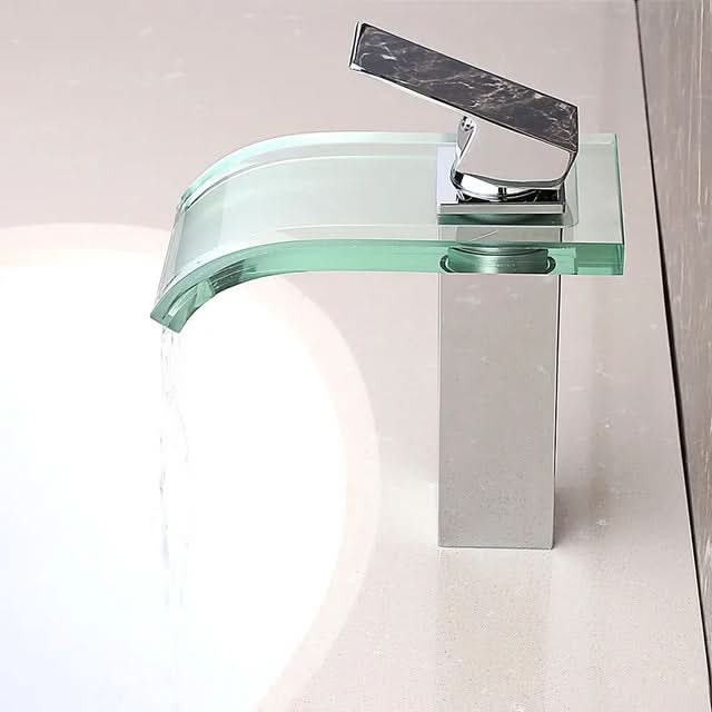 Lisslune | AquaCascade Bathroom Waterfall Faucet