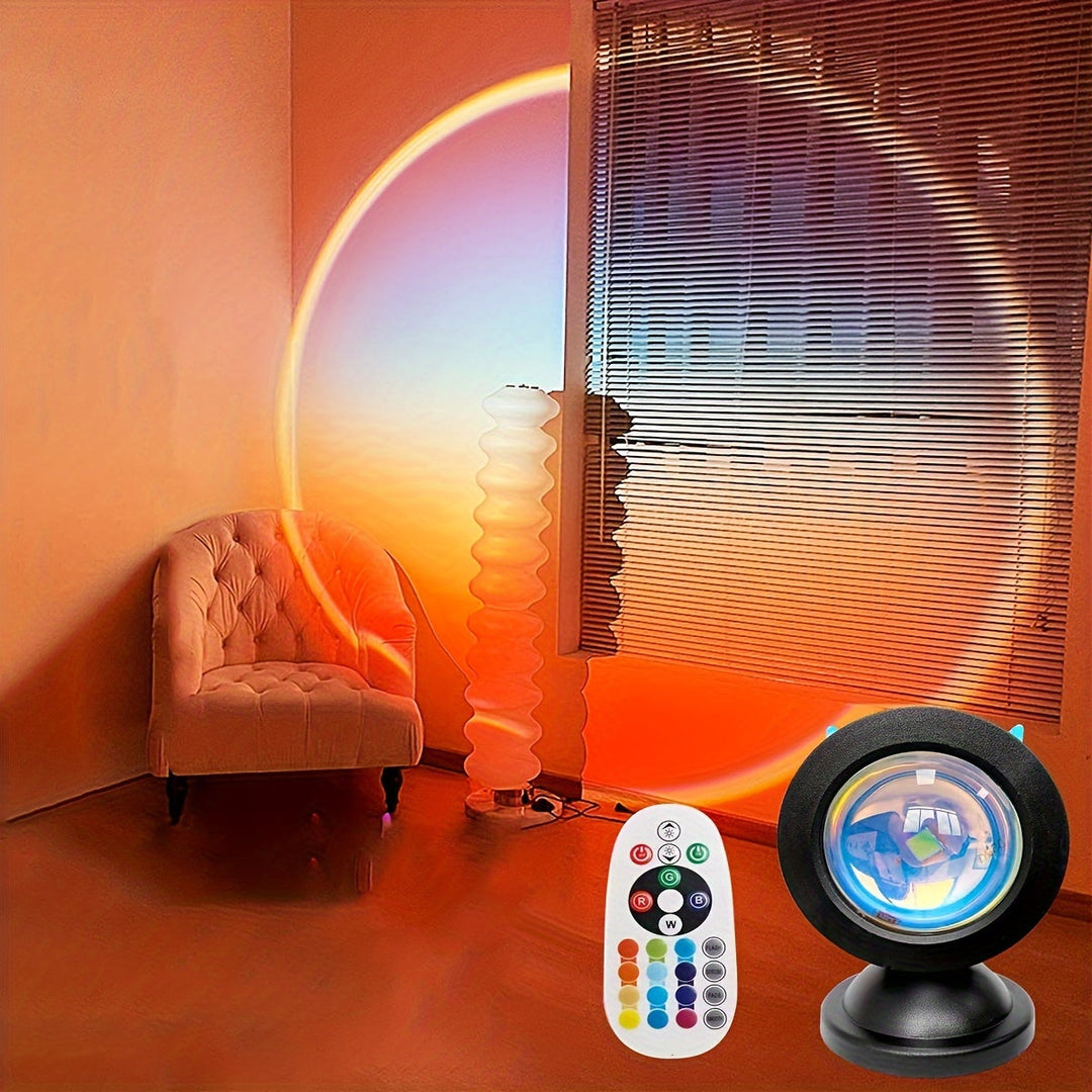 Lisslune | LumiSpectra – Color changing remote control projection lamp