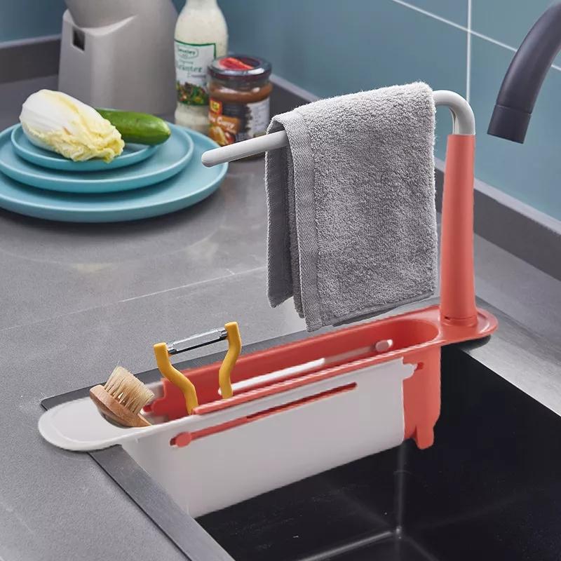 Lisslune | Telescopic Sink Storage Rack