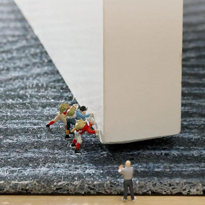 Lisslune | GeoGuard - Robust and modern geometric floor mat