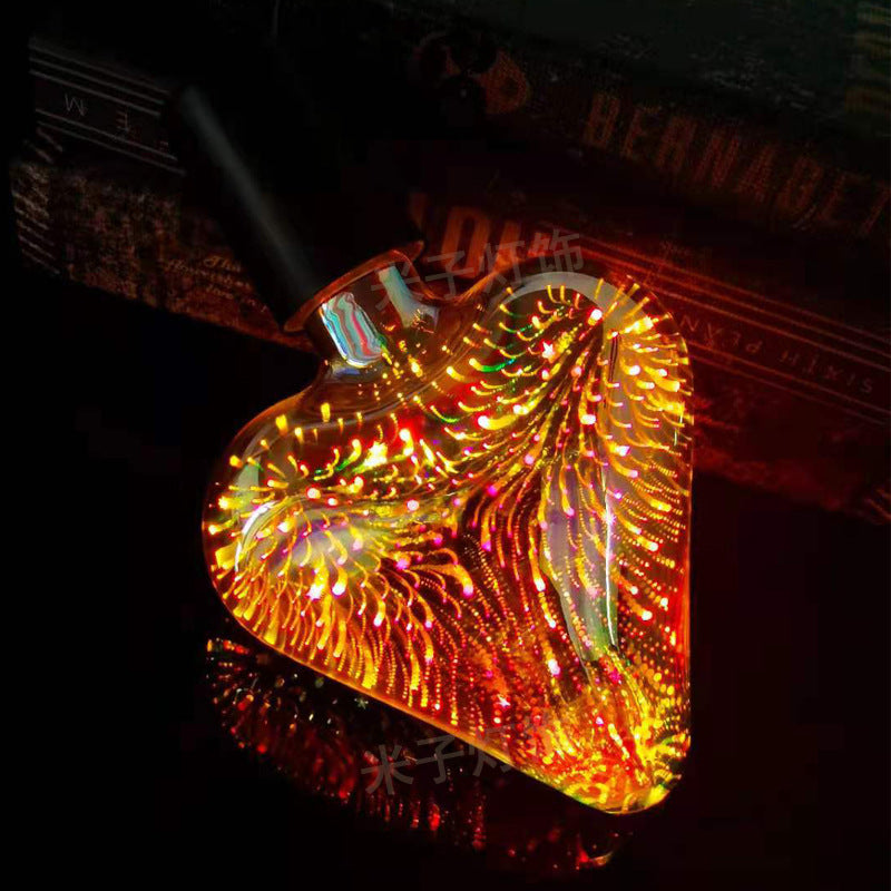 Lisslune | 3D Fireworks LED Light Bulb