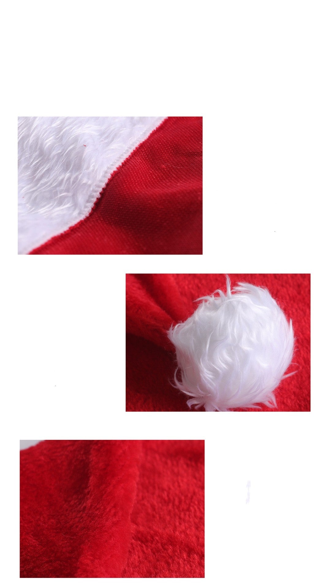 Lisslune | Illuminated Christmas Hat with LED Lights – Soft Plush Santa Hat with Color Lights