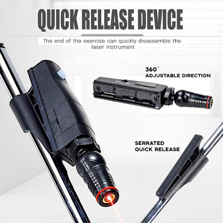 Lisslune | Golf Push Rod Laser Sound Instrument Laser Sight