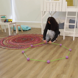 Lisslune | Magical Kids Fort – Imaginative Play Castle Tent for Indoor Adventures