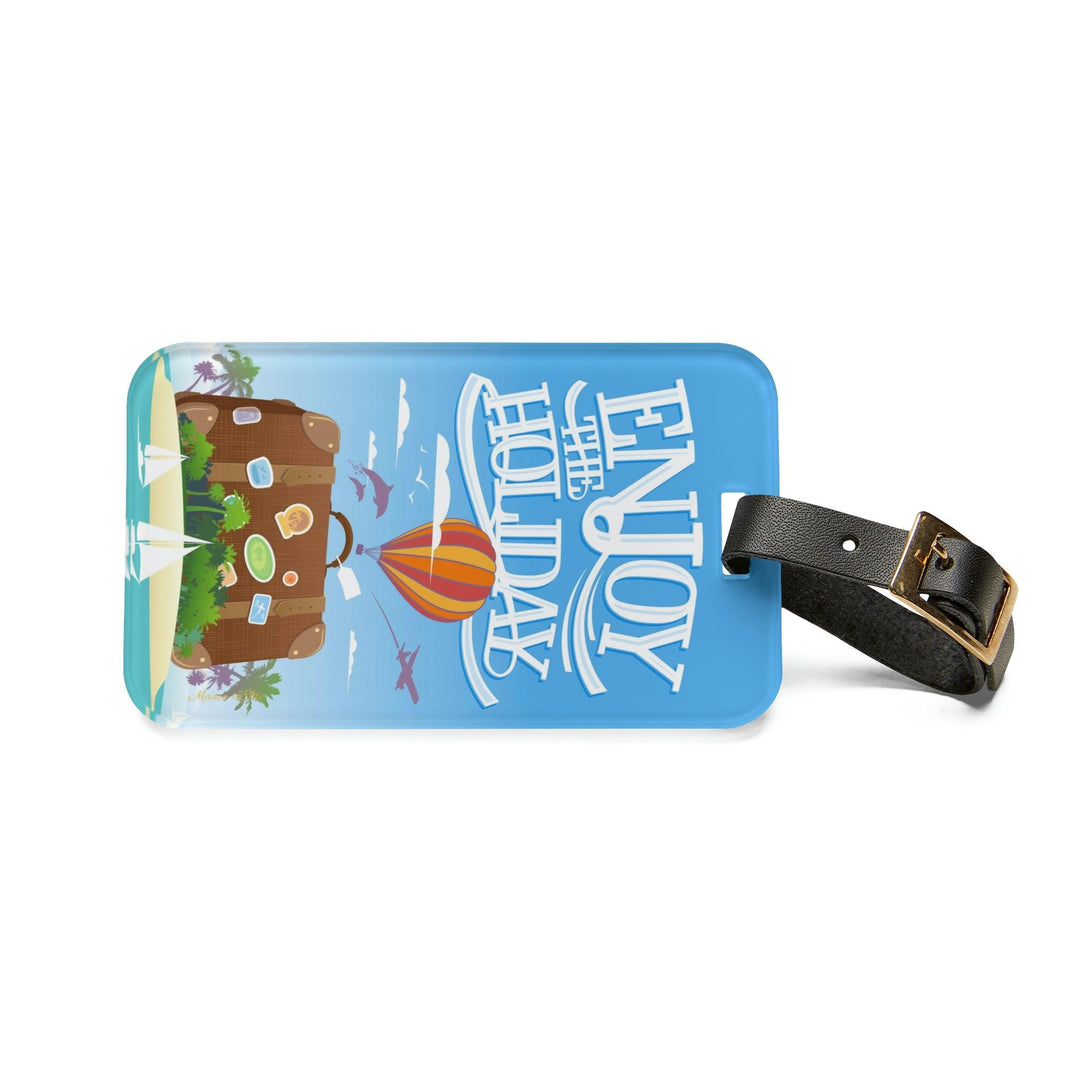 Lisslune | Stylish Explorer: The Essential Travel Bliss Luggage Tag