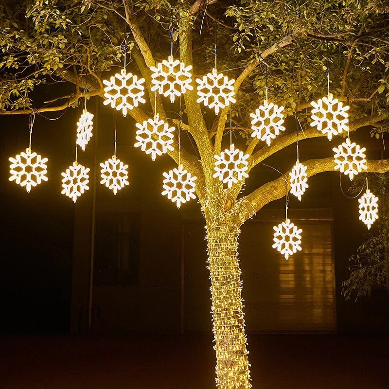 Lisslune | SnowGlow LED Snowflake Lighting – Magical Glow for a Enchanting Atmosphere