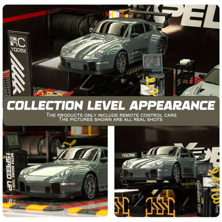 Lisslune | Ultimate 1:24 RC Drift Car with LED Wheels – Rechargeable 4WD Racing Toy