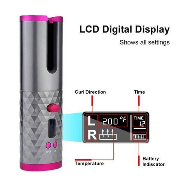 Lisslune | Cordless Automatic Hair Curler