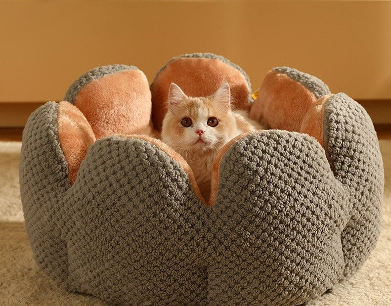 Lisslune | CuddleNest | Comfortable Pet Nest | PP-Cotton | Create a Cozy Refuge