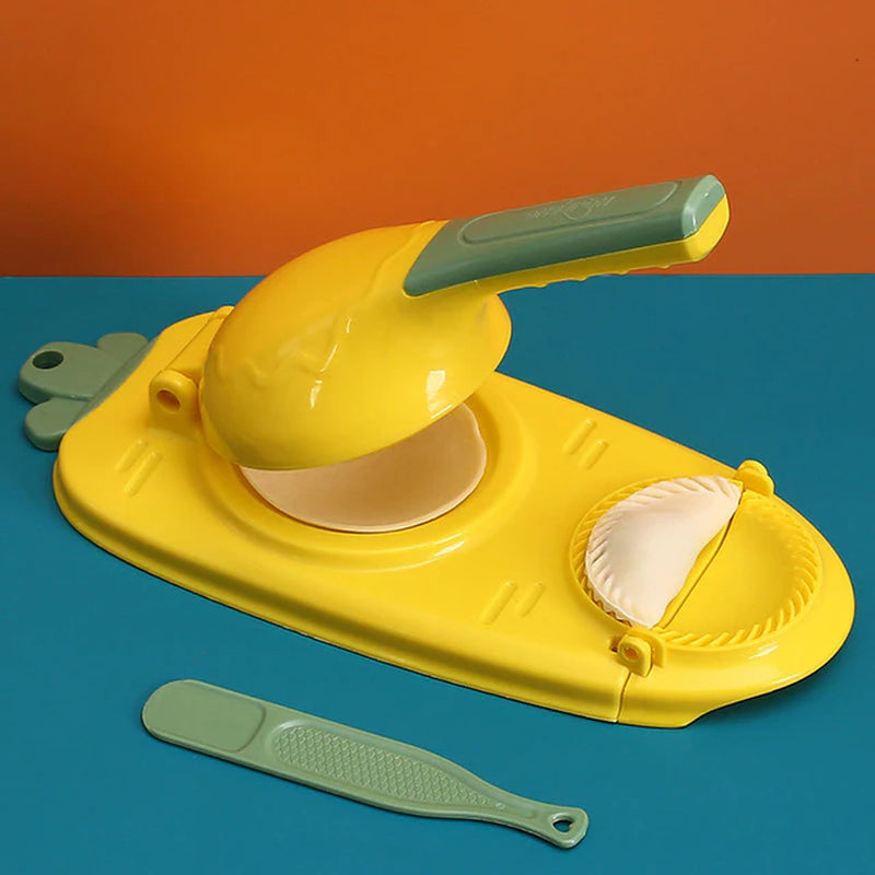 Lisslune | DIY Dough Pocket Maker Dough Press Tool Hand Wrapper Plastic Mold Dough Skin Artifact Dough Press Kitchen Accessories