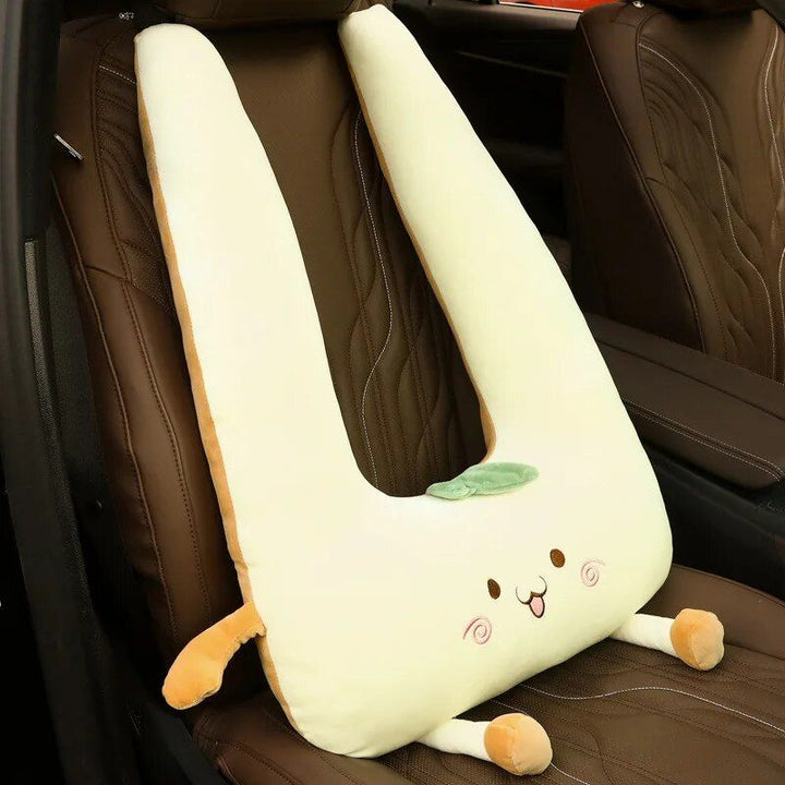 Lisslune | Plush Cartoon Car Nap Pillow for Optimal Travel Comfort