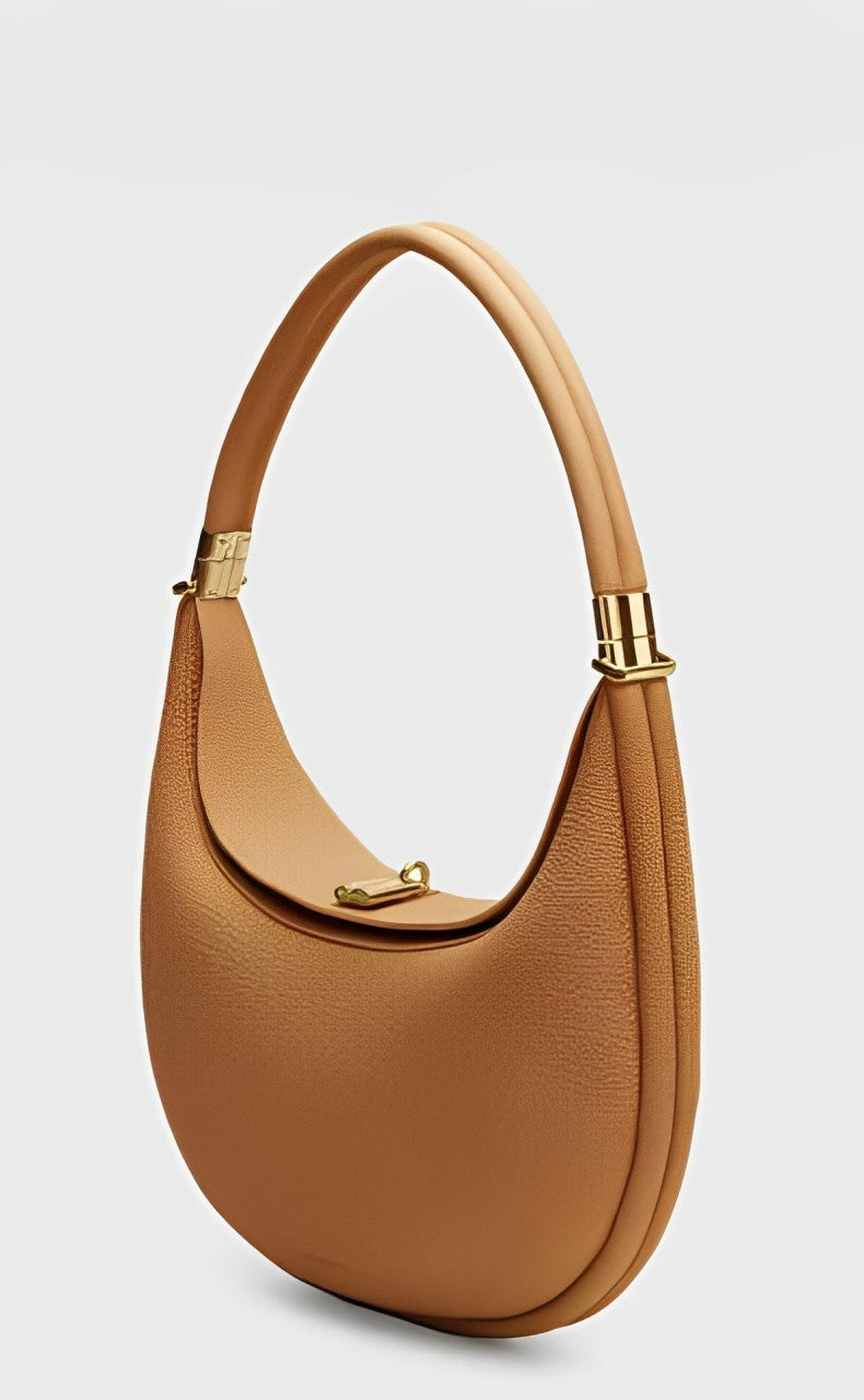 Lisslune | Thonia – Chic Minimalist Half-Moon Shoulder Bag Elegant Modern Crossbody Purse for Women