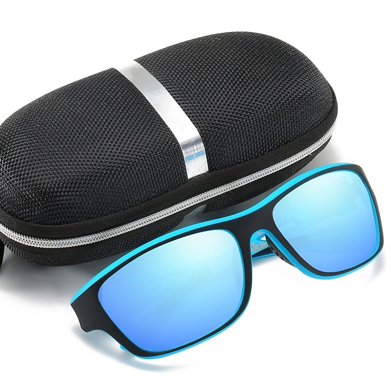Lisslune | Sports Sunglasses for Men – Polarized with UV400 Protection – VisionX Pro