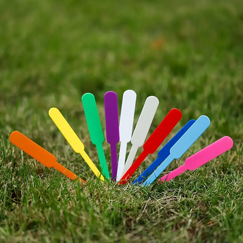 Lisslune | Colorful Plant Markers Made of Plastic – Weatherproof & Rewritable