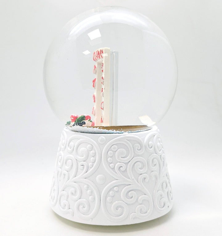 Lisslune | Aurora personal snow globe - Unique gift idea with photo insert