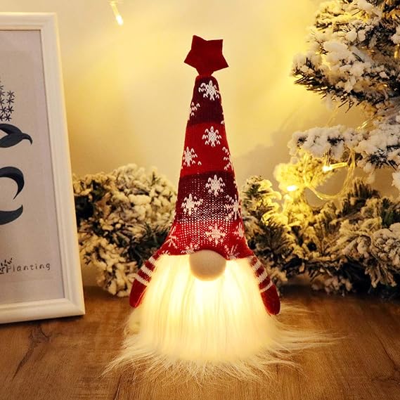 Lisslune | Lighted Christmas Gnome