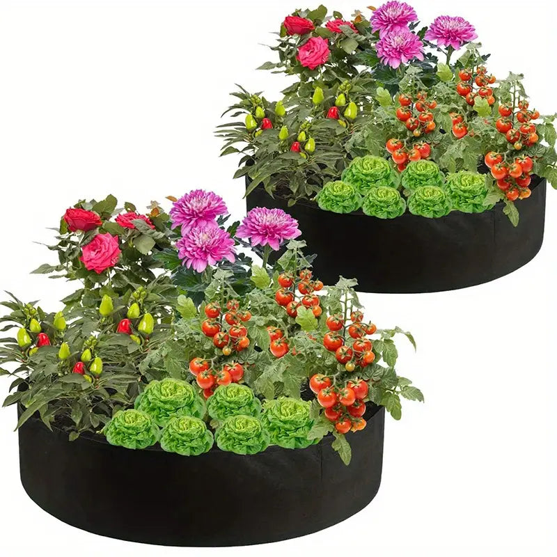 Lisslune | Round Plant Growth Bag – Garden Container for Easy Plant Growth