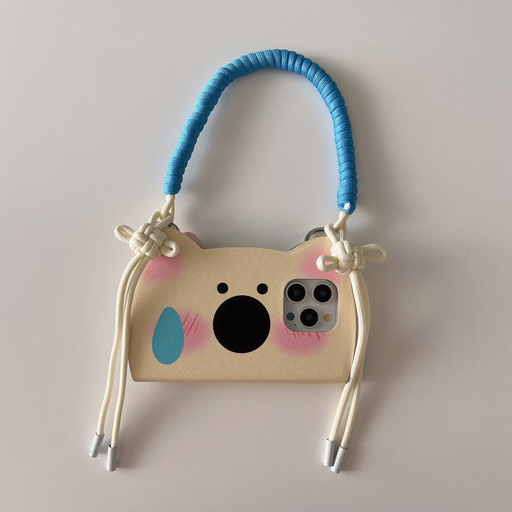 Lisslune | Insta-Style Cartoon Westie Flip-Phone Case