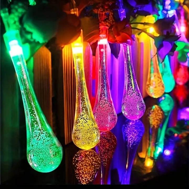 Lisslune | Solar flower light chain for the garden