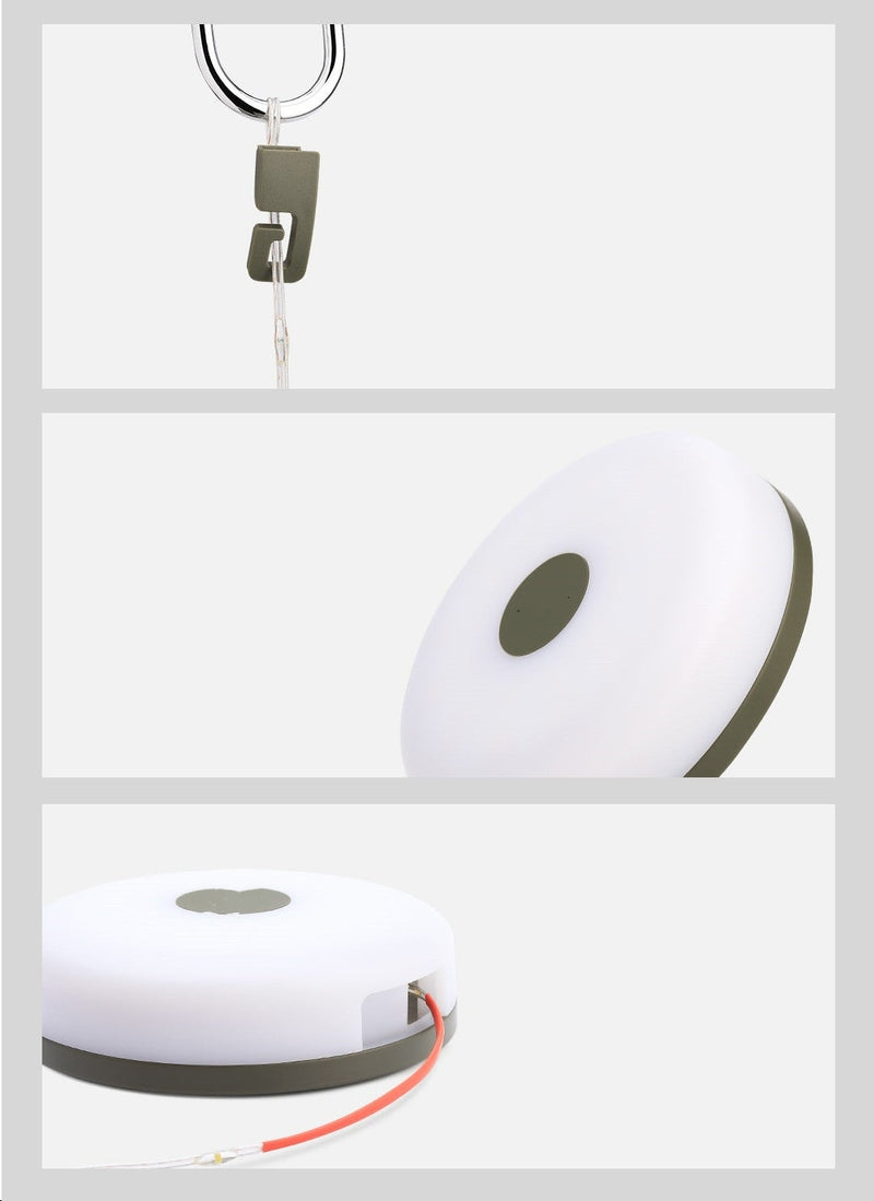Lisslune | LUNAGLOW | Outdoor Camping Lighting | Atmospheric Decoration | Rechargeable Wireless