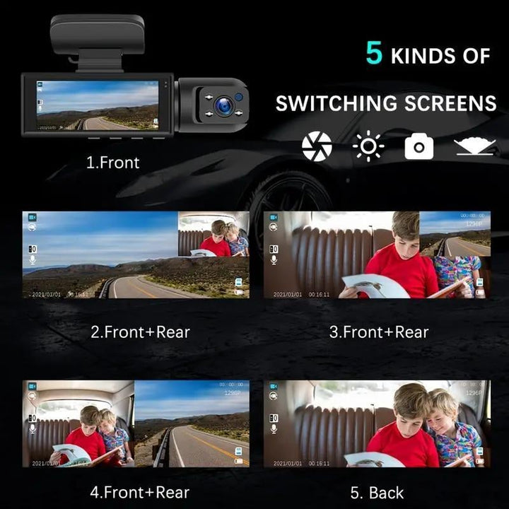 Lisslune | Front and rear view camera