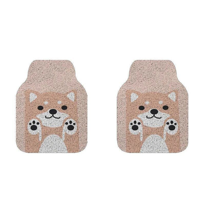 Lisslune | Universal Cartoon Pattern Waterproof Car Mats