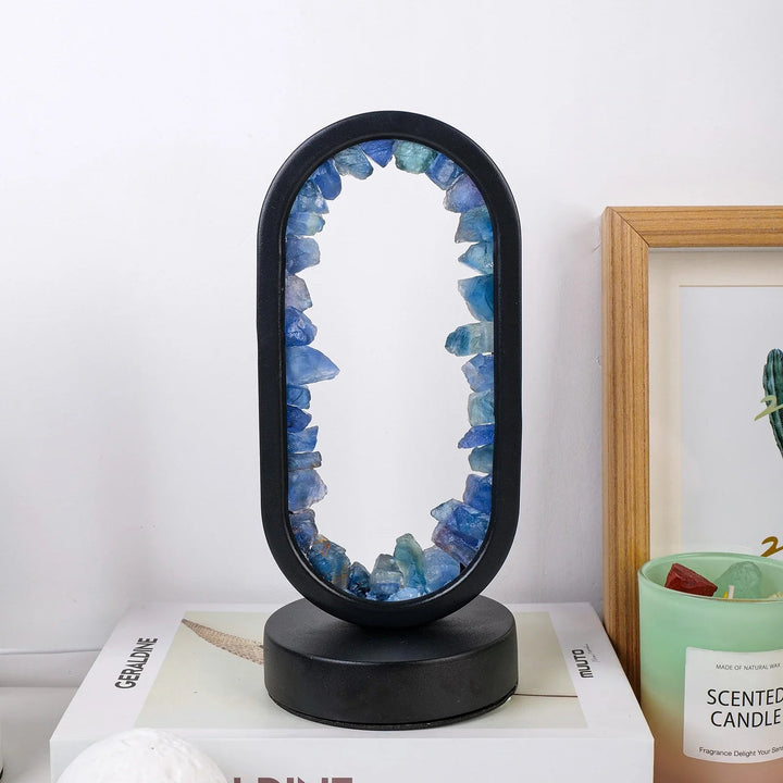 Lisslune | CrystalGlow – Handmade amethyst atmospheric lamp for relaxation and peace