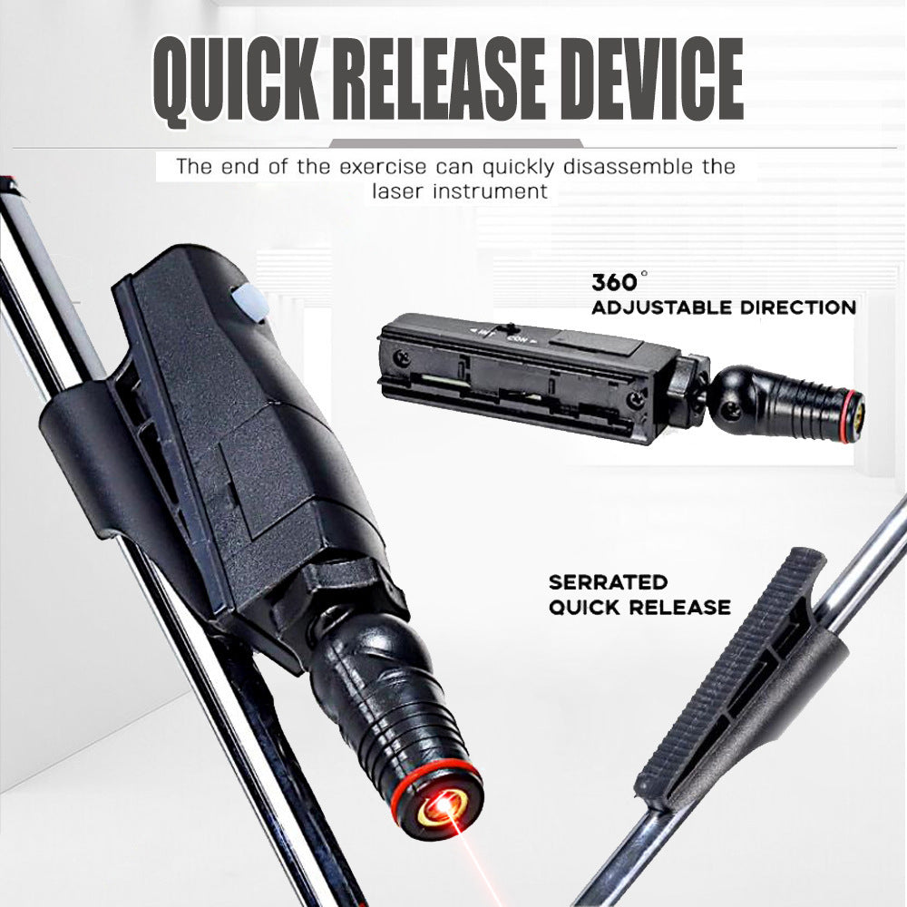 Lisslune | Golf Push Rod Laser Sound Instrument Laser Sight