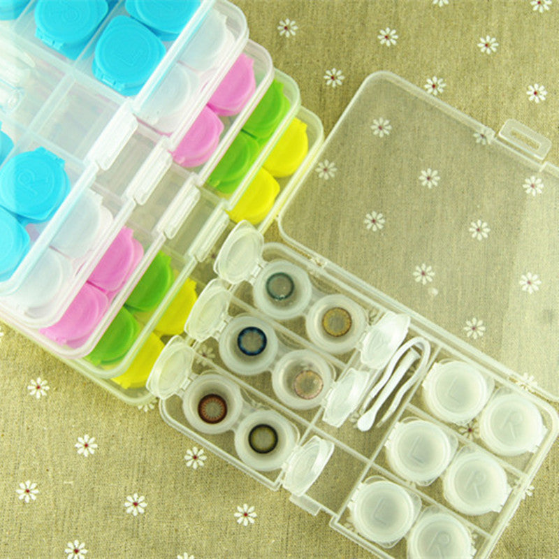 Rynx Container Set Contact Lens Case Travel Contact Lens Partner 6 Pairs